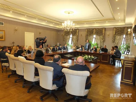 Georgia presents a book reflecting occupation of Azerbaijani territories by Armenians