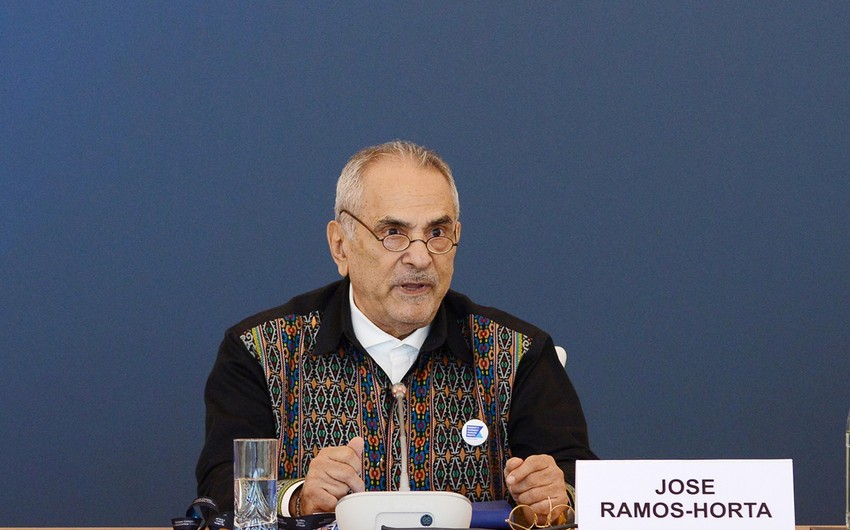 Timor-Leste Prezidenti: “Qlobal çağırışları nəzərə alsaq, Bakı forumunun keçirilməsi yerinə düşdü”