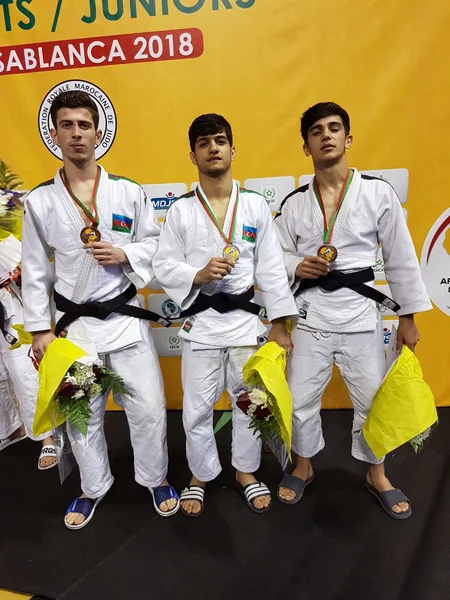 Azərbaycanın yeniyetmə cüdoçuları Mərakeşdə 18 medal qazanıblar
