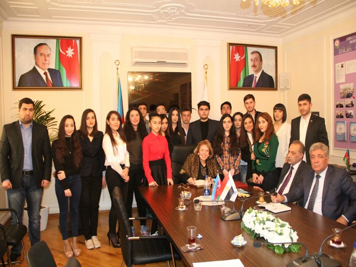 Misir səfiri Bilik Fondunun “Səfir saatı” klubunun qonağı olub