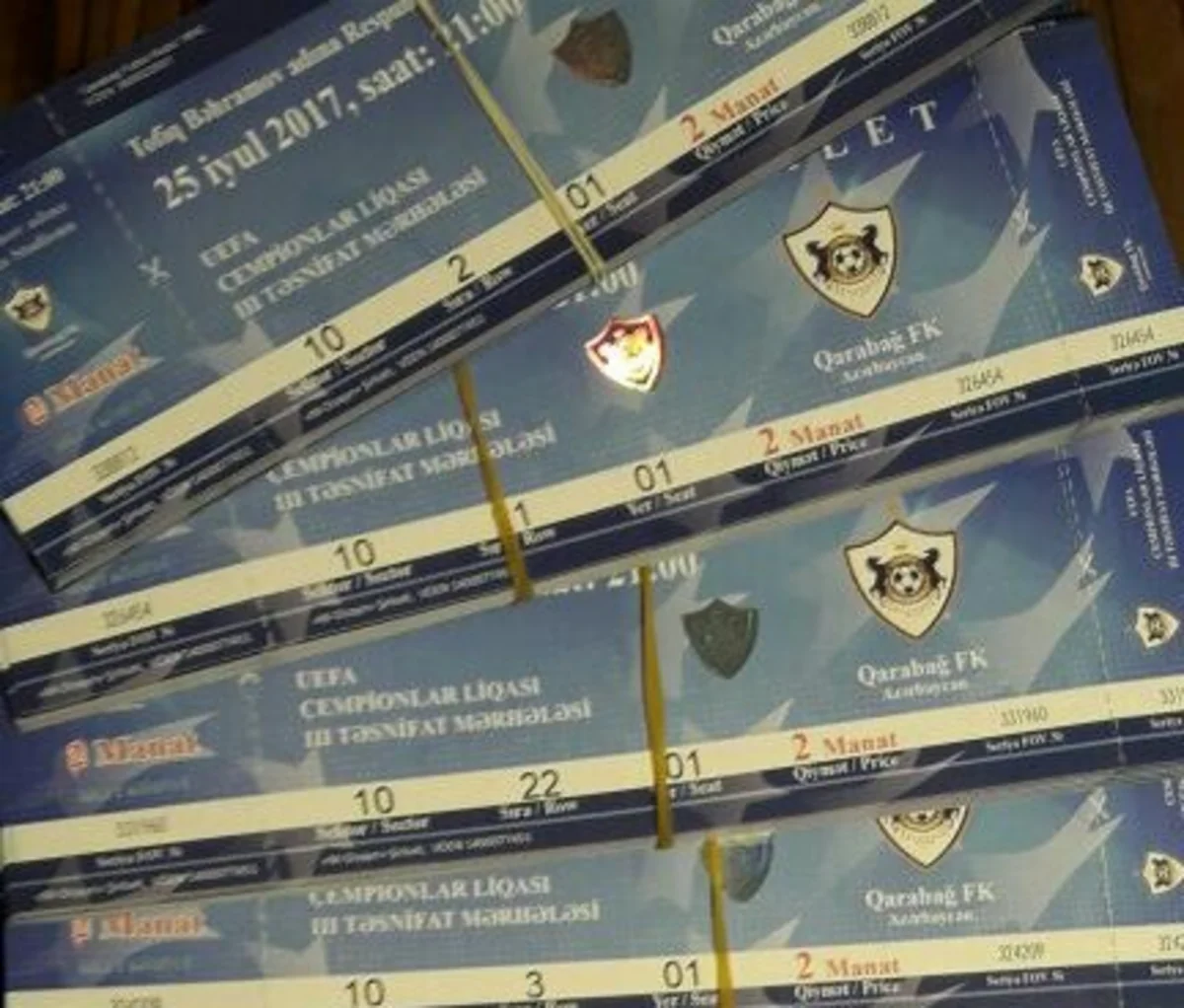 Azerbaijan's Qarabag club makes innovation in ticket sale