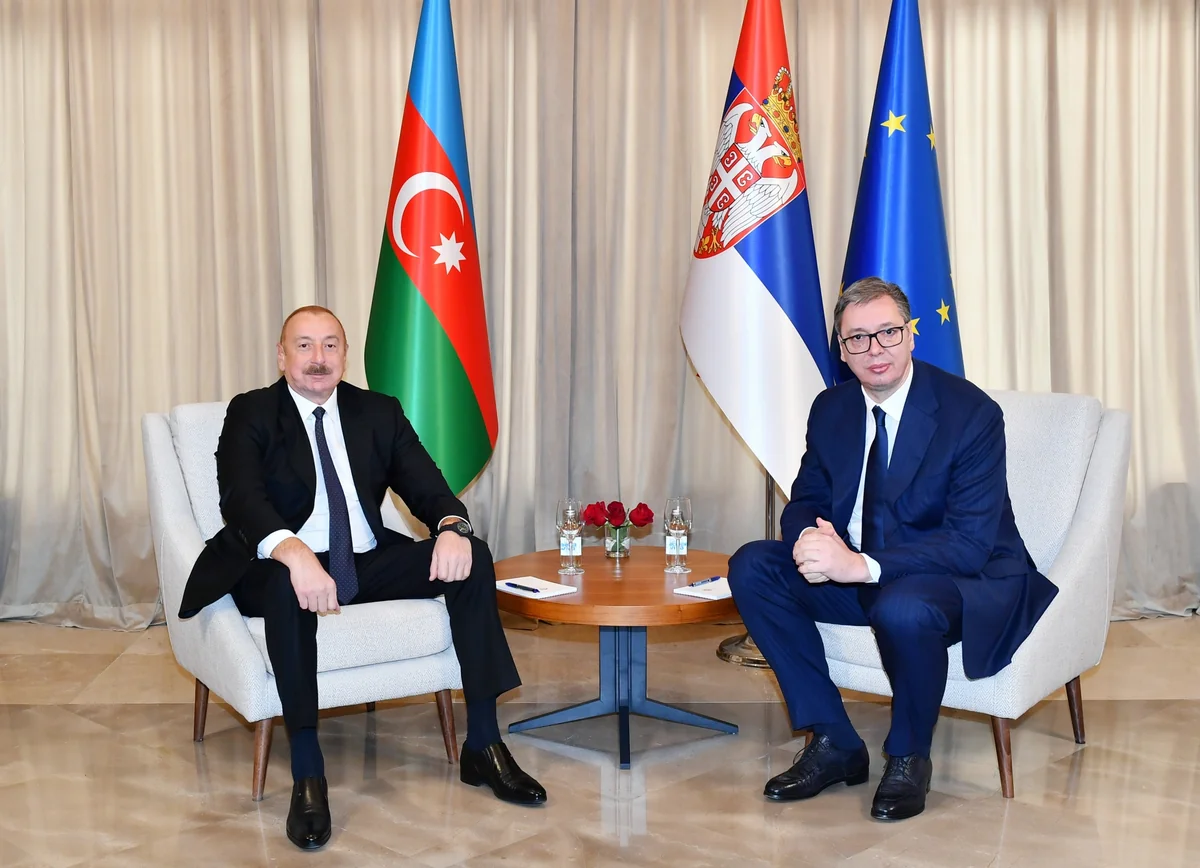 Prezident İlham Əliyevin Aleksandar Vuçiç ilə təkbətək görüşü olub - YENİLƏNİB