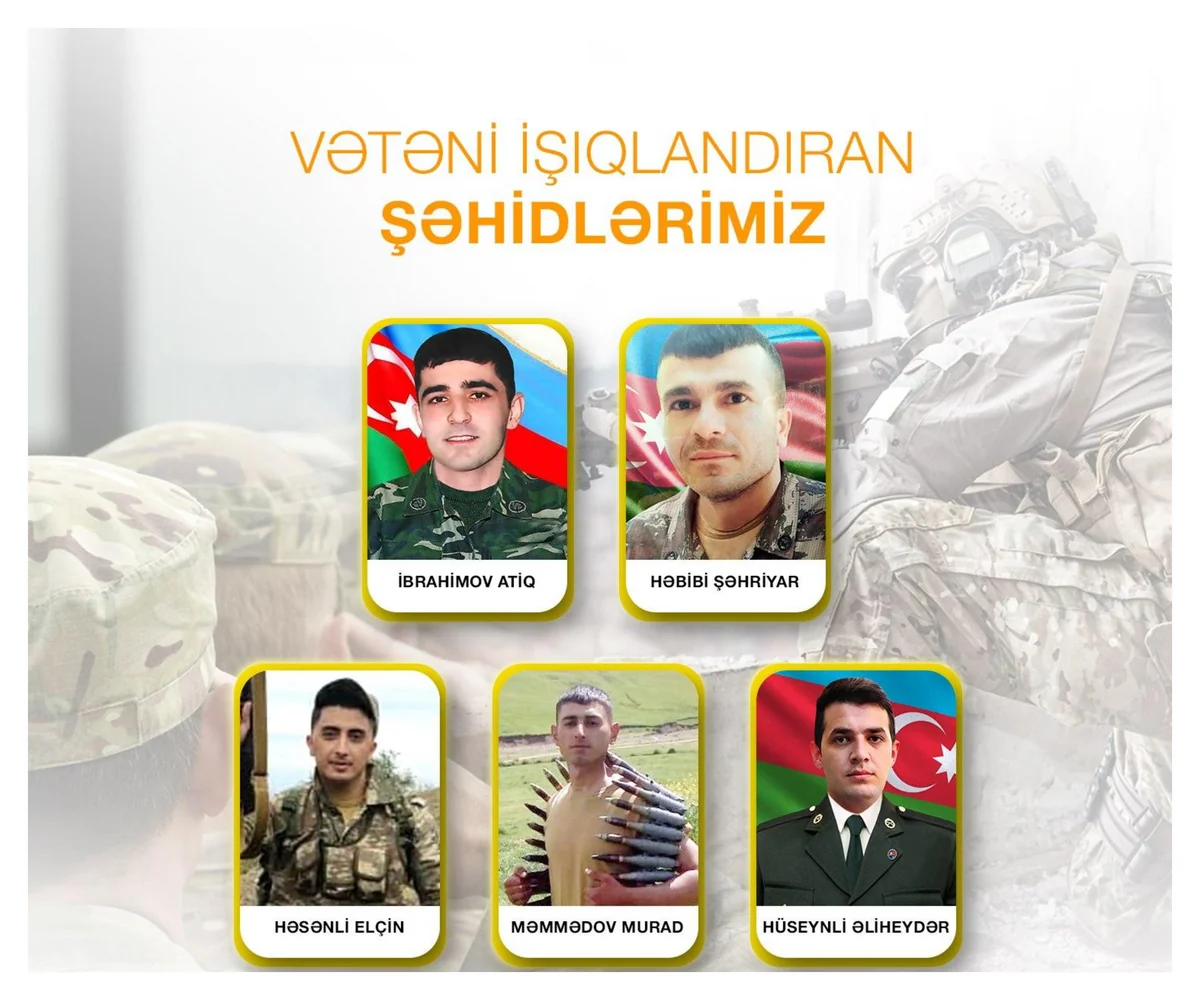 Vətən müharibəsində şəhid olan “Azərişıq” əməkdaşlarının adları məlum olub