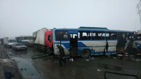 40 vehicles pileup in Turkey: 2 dead