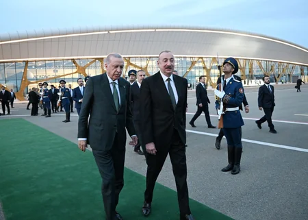 Rəcəb Tayyib Ərdoğanın Azərbaycana səfəri başa çatıb