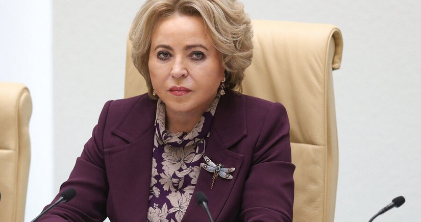Matviyenko says glad to see resumption of interparliamentary dialogue with Armenia