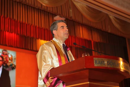​Президент Болгарии стал почетным доктором БГУ