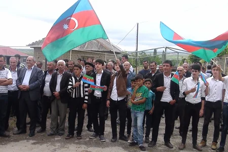 ​Şəkinin daha bir kəndinə ilk dəfə qaz verilib