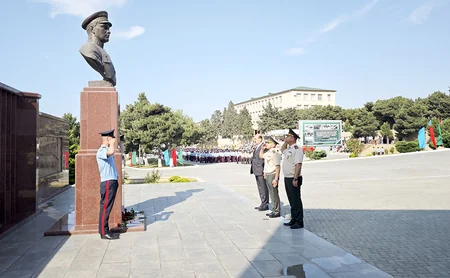 Cəmşid Naxçıvanski adına Hərbi Liseyin 52-ci buraxılış mərasimi keçirilib