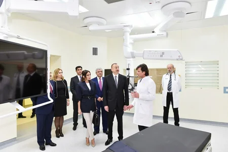 Prezident İlham Əliyev Bona Dea Beynəlxalq Hospitalının açılış mərasimində iştirak edib - YENİLƏNİB