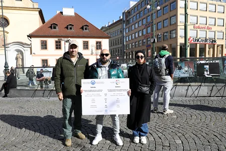 Snapshots of Sorrow: Azerbaijan's mine victims remembered in Prague