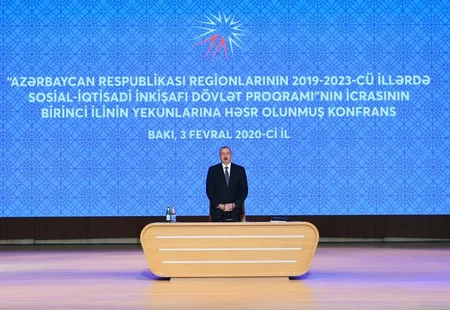 Bakıda Prezidentin iştirakı ilə konfrans keçirilib - YENİLƏNİB-4 - VİDEO