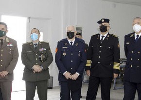 NATO Military Committee members watch Azerbaijan-Turkey-Georgia exercise