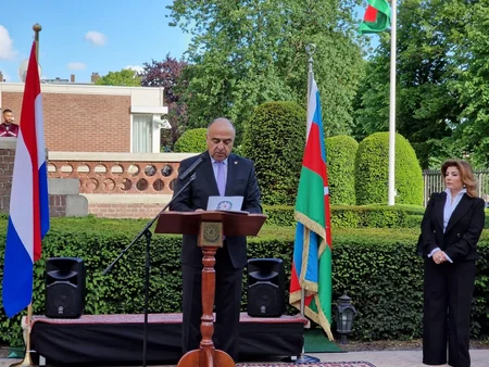 Niderlandda Azərbaycanın Müstəqillik Günü qeyd edilib