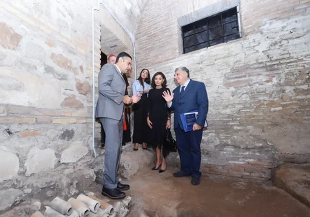 Mehriban Aliyeva attends inauguration of St.Sebastian catacombs in Vatican