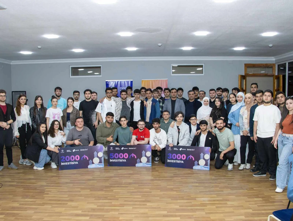 “INNOSTART” Gəncə Hakatonu 2-də gənclər 10 000 manatlıq mükafat fondu əldə etdilər