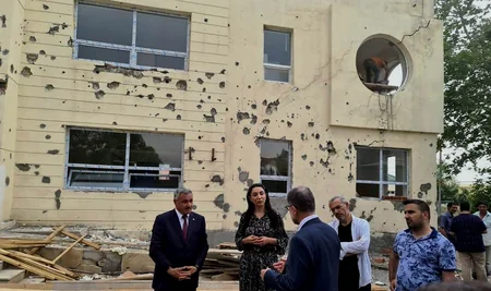 TİHEK nümayəndə heyəti faktaraşdırıcı missiyanı Tərtərdə davam etdirib