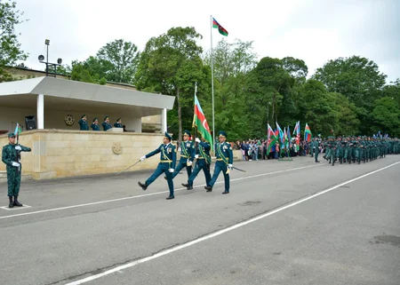 DSX-nin hərbi hissələrində gənc əsgərlər and içiblər