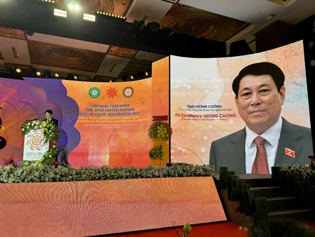 Komitə sədri “20-ci BMT Vesak Günü” münasibətilə keçirilən tədbirdə çıxış edib