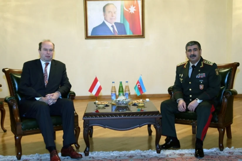 ​Azərbaycanla Avstriya arasında hərbi sahədə əməkdaşlığın inkişaf perspektivləri müzakirə olunub