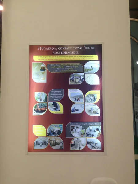 “Caspian Ecology” 2017 sərgisində ETSN-in stendləri nümayiş etdirilir