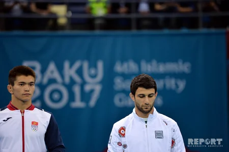 Azərbaycan Prezidenti İlham Əliyev yarışların final görüşünə baxıb - FOTO - YENİLƏNİB-6