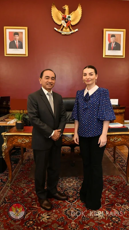 Fransada Azərbaycan və İndoneziya səfirləri arasında görüş olub