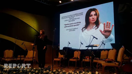 Bakıda “Qadına qarşı zorakılıq gələcəyimizə qəsddir” şüarı altında sosial aksiya keçirilib