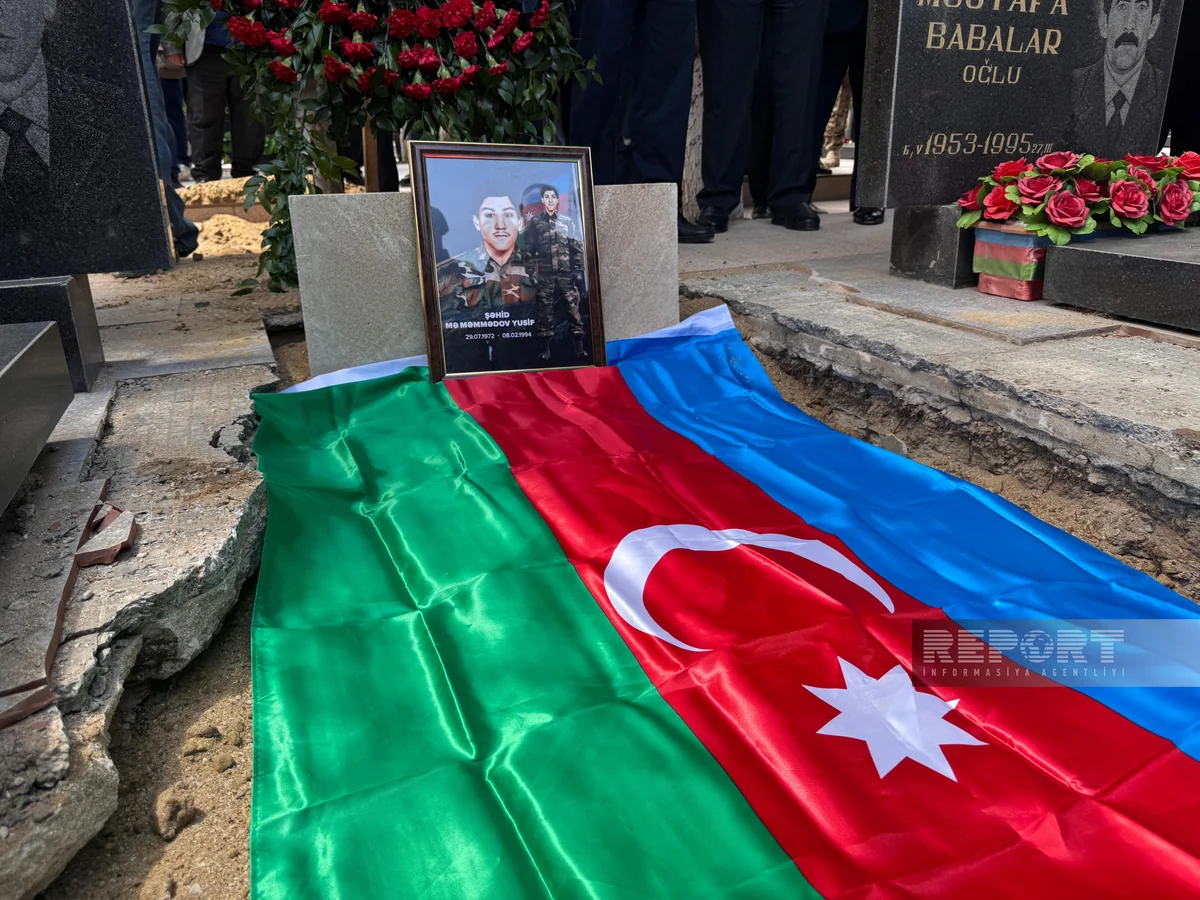 Sumqayıtda Birinci Qarabağ müharibəsinin şəhidi Yusif Məmmədov dəfn edilib - YENİLƏNİB