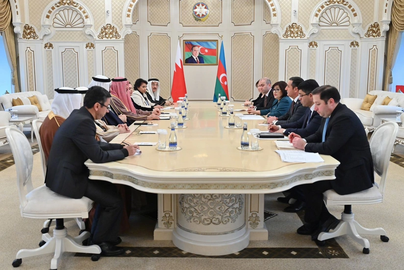 Azerbaijan's Parliament Speaker meets with Speaker of Council of Representatives of Bahrain