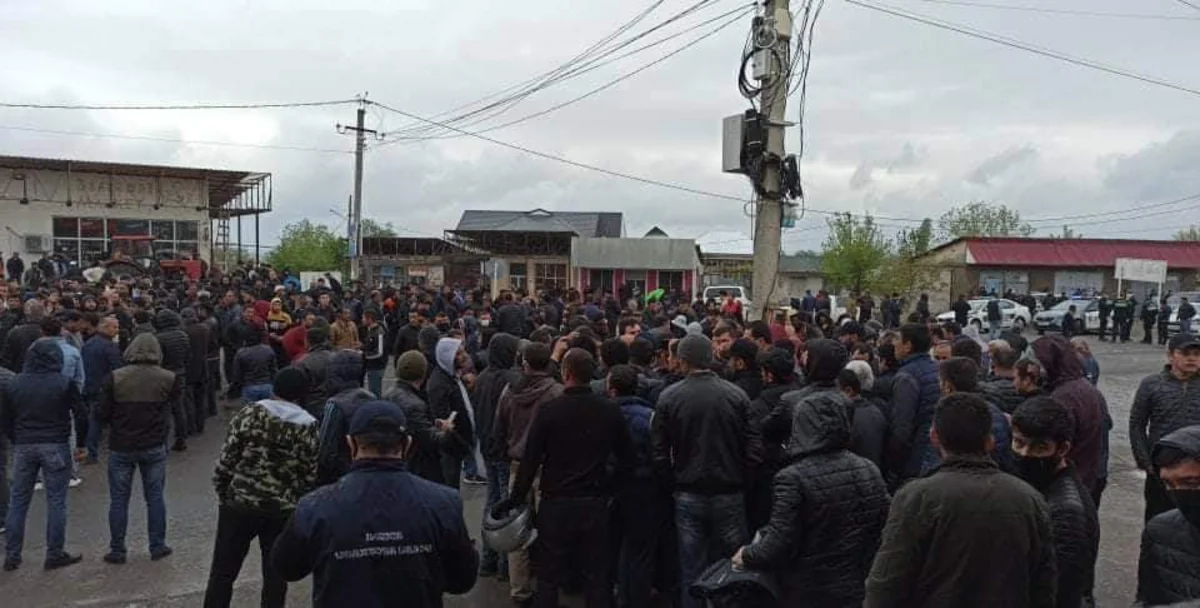 Marneulidə keçirilən etiraz aksiyası başa çatdı - YENİLƏNİB