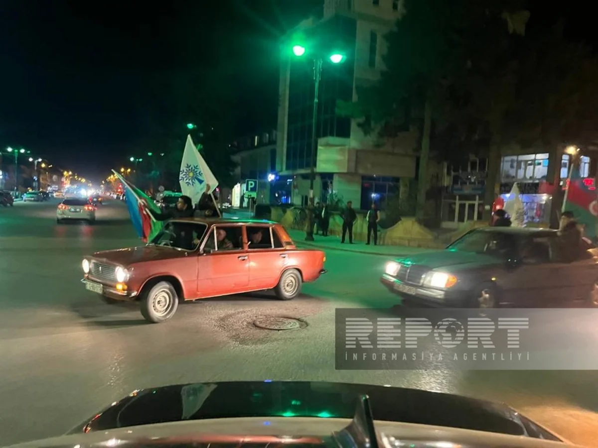 Biləsuvar və Cəlilabadda İlham Əliyevə dəstək avtoyürüşü keçirilir