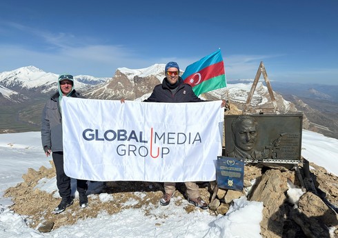 “Global Media Group” mediaholdinqin əməkdaşı “Heydər zirvəsi”nə yürüş edib