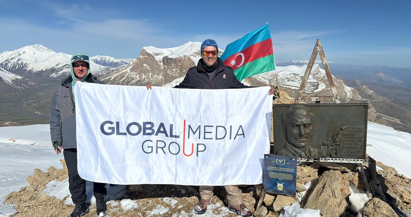“Global Media Group” mediaholdinqin əməkdaşı “Heydər zirvəsi”nə yürüş edib