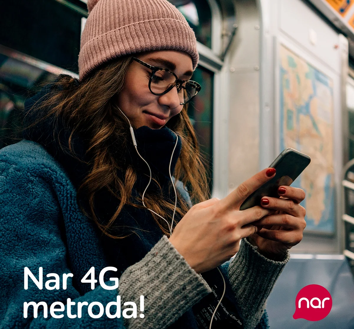 “Nar” metroda LTE xidmətini təqdim edib
