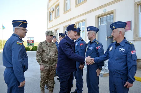 Visit of Turkish defense minister to Azerbaijan ends