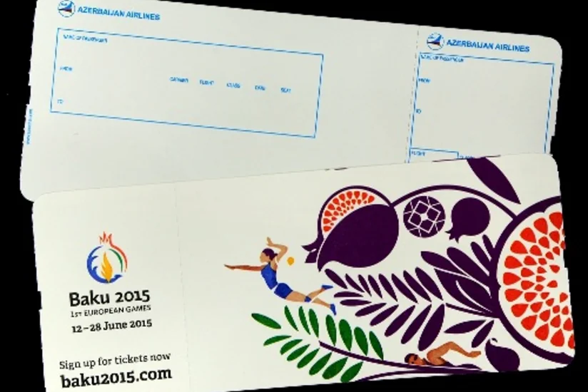 Bakı-2015 brendi AZAL-ın təyyarələrinə minik talonları üzərində əks olunacaq