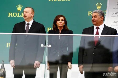 Prezident İlham Əliyev Qran-Prinin açılış mərasiminə və final yarışına baxıb - FOTO