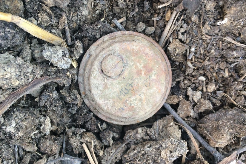 Ağcabədidə tank əleyhinə minanın partladıcısı tapılıb