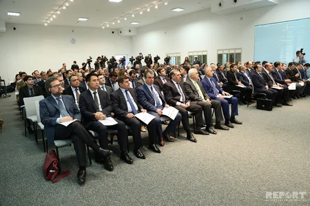 Bakıda sənayenin inkişafına dövlət dəstəyi müzakirə olunur - FOTO