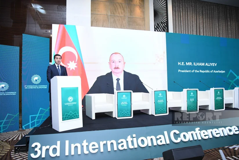 President Ilham Aliyev addresses participants of international conference on Islamophobia