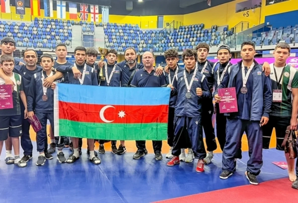 Azerbaijani wrestlers set historic record