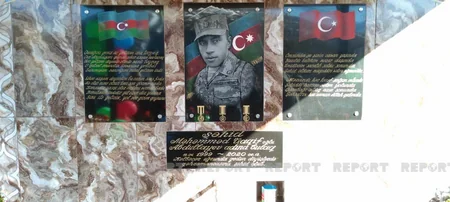 Daşkəsəndə Vətən müharibəsi şəhidinin adına inşa edilən bulağın açılışı olub