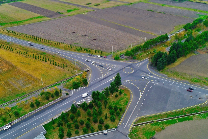 Qax-Zaqatala yolu yenidən qurulub