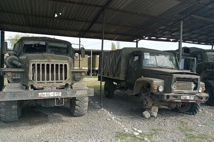 List of the enemy's destroyed military equipment