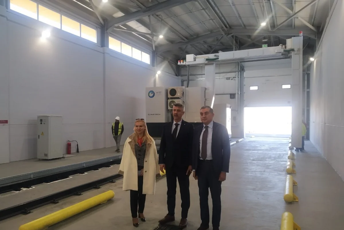 Macarıstan səfiri Ələt Azad İqtisadi Zonasının tikinti sahəsinə baş çəkib