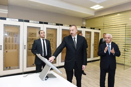 Prezident İlham Əliyev “Yeni Gəncə” yarımstansiyasının açılışında iştirak edib