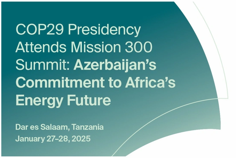 COP29 Sədrliyi Afrika Enerji Sammitində iştirak edəcək