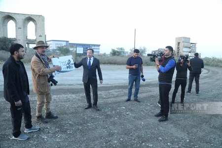 Beynəlxalq səyyahlar Ağdamda səfərdədir