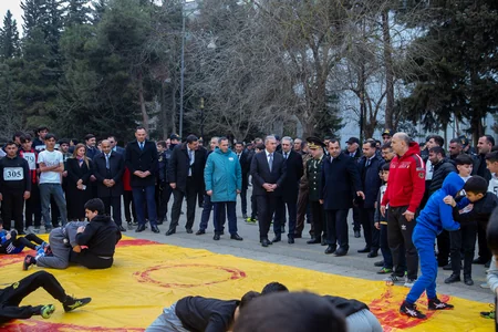 Salyanda İdman həftəsi çərçivəsində qaçış marafonu keçirilib